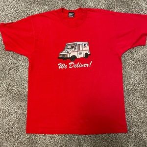 WE DELIVER! Fun USPS shirt.